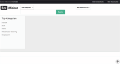 Desktop Screenshot of bau-effizient.de